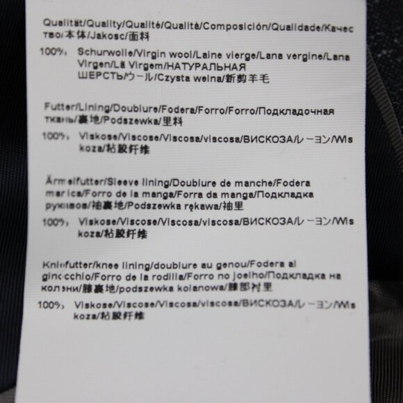 BOSS Hugo Boss Johnstons/Lenon Sports Jacket Mens 40R Blue Wool Regular Fit - Picture 13 of 16